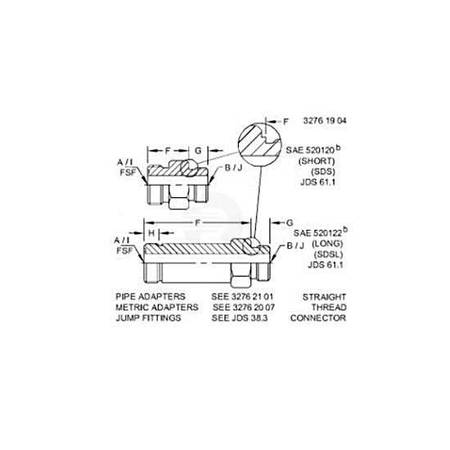 Фитинг переходника, Adapter,o-ring Fsf 38H1172 Фитинг переходника, Adapter,o-ring Fsf 38H1172