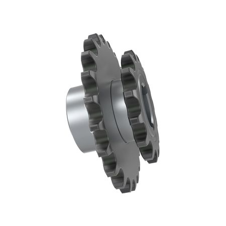 Цепная звездочка, Sprocket Assy-22t & 15t AH125782