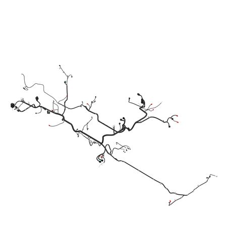 Жгут проводов, Wiring Harness, Chassis Ft4 AKK19194 Жгут проводов, Wiring Harness, Chassis Ft4 AKK19194