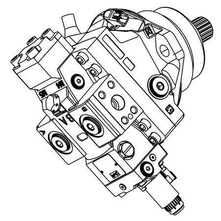 Гидравлический мотор, Hydraulic Motor, H1b 110 AKK22431