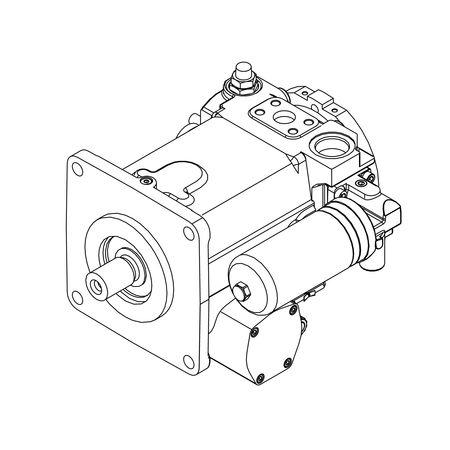 Гидравлический насос, Hydraulic Pump, Propel Drive, 180 C AN406360 Гидравлический насос, Hydraulic Pump, Propel Drive, 180 C AN406360