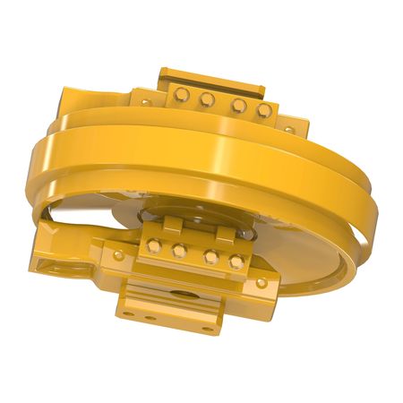 Натяжное колесо трака, 750j Idler With Brackets AT304377 Натяжное колесо трака, 750j Idler With Brackets AT304377