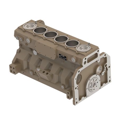 Дизельный двигатель, Short Block Assembly, S Block Repl. DZ114663