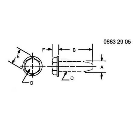 Винт, Screw - Special H111705