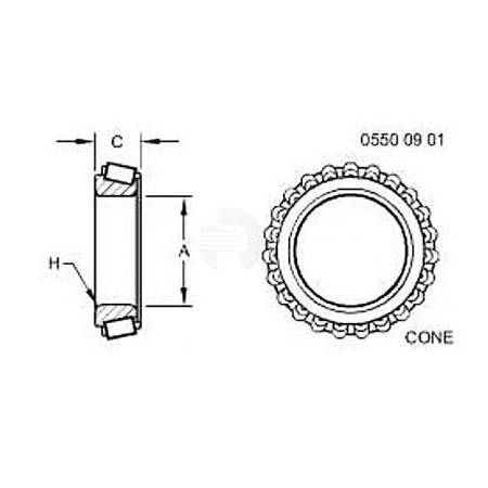 Внутр. кольцо подшипника, Cone,taper Roller Bearing R120461 Внутр. кольцо подшипника, Cone,taper Roller Bearing R120461