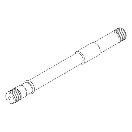 Ось, Shaft, Mfwd Input R227481 Ось, Shaft, Mfwd Input R227481