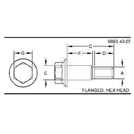 Болт, Bolt, Shoulder R259541 Болт, Bolt, Shoulder R259541