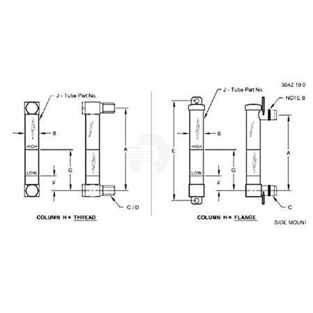 Указатель уровня, Level Gauge, Sight RE250666 Указатель уровня, Level Gauge, Sight RE250666