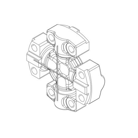 Универсальный шарнир, Universal Joint, 7c U-joint RE307561 Универсальный шарнир, Universal Joint, 7c U-joint RE307561