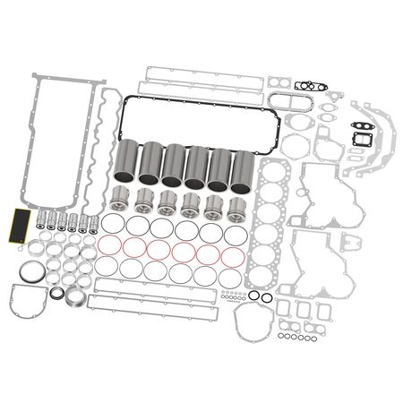 Компл. для рем. двигат., Engine Overhaul Kit, Kit,eng Overha RE524641 Компл. для рем. двигат., Engine Overhaul Kit, Kit,eng Overha RE524641