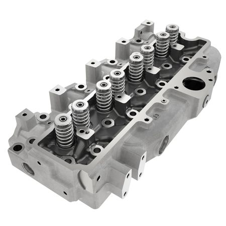 Головка блока цилиндров, Cylinder Head, With Valves RE57234 Головка блока цилиндров, Cylinder Head, With Valves RE57234