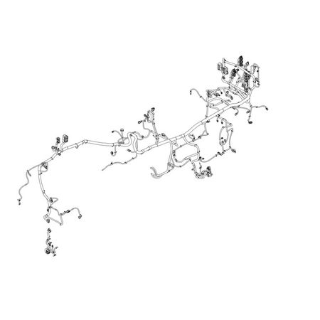 Жгут проводов шасси, Chassis Wiring Harness, Ft4, Ils, A RE587140