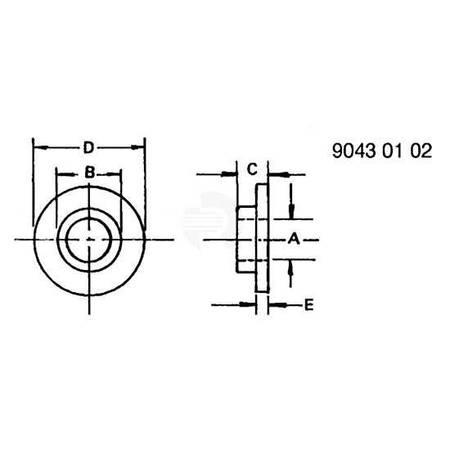 Шайба, Sleeve T76832 Шайба, Sleeve T76832