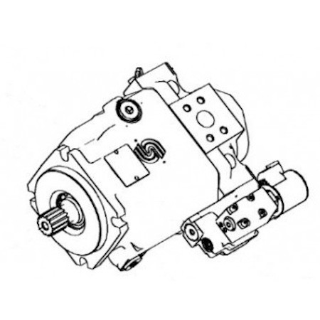 Гидравлический насос, Hydraulic Pump, 90cc, Axial Piston AT457670