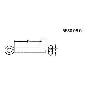 Шплинт, Pin, Cotter 11M7021 Шплинт, Pin, Cotter 11M7021