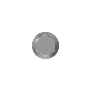 Винт, Screw, Flanged, Metric 19M7846