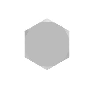 Винт с головкой, Screw, Hex Head, Metric 19M7892
