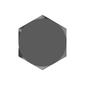 Винт с головкой, Screw, Hex Head, Metric 19M8190
