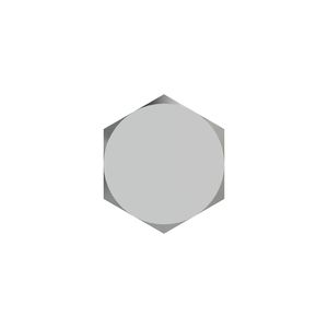 Винт с головкой, Screw, Hex Head, Metric 19M8639