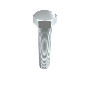 Винт с головкой, Screw, Hex Head, Metric 19M9135