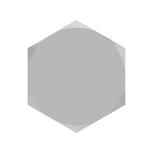 Винт с головкой, Screw, Hex Head, Metric 19M9140