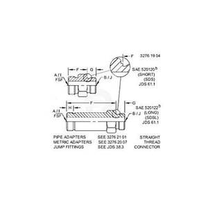Фитинг, Adapter,o-ring Fsf 38H1512