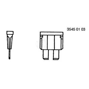 Плавкий предохранитель, Miniature Blade Elect. Fuse, 15 Amp 57M7690 Плавкий предохранитель, Miniature Blade Elect. Fuse, 15 Amp 57M7690