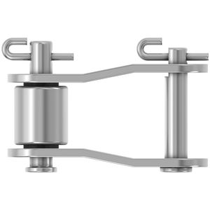 Звено цепи, Link Assy,offset, Ca550,chrome AH137631