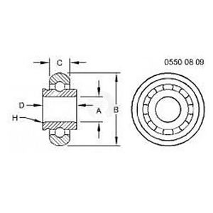 Шариковый подшипник, Ball Bearing, Bearing-ball, Relubri AH139297