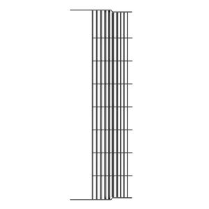 Решетка, Beater Grate, Narrow AH151121