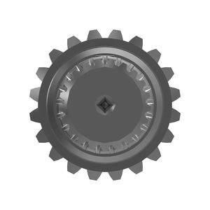 Ось, Shaft, Shaft Assy-w/hub, Wide, Std AH152939