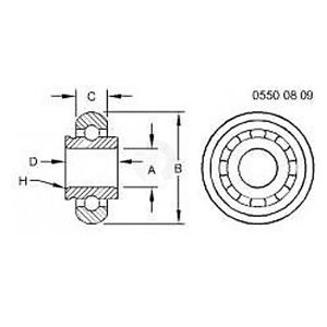 Шариковый подшипник, Ball Bearing, Bearing Assy, Ball Tr AH168161