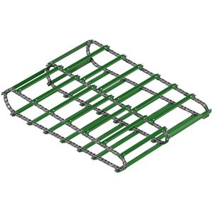 Цепь катка, Roller Chain, Assembly, T-slat AH228581