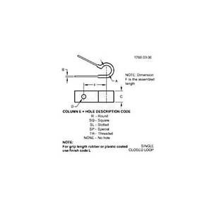 Зажимная скоба, Clip Assy-insulated AH79175 Зажимная скоба, Clip Assy-insulated AH79175