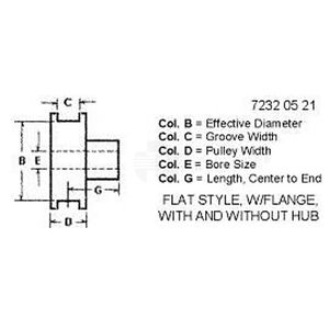 Натяжной шкив, Pulley Assy, Flat Idler AH85276