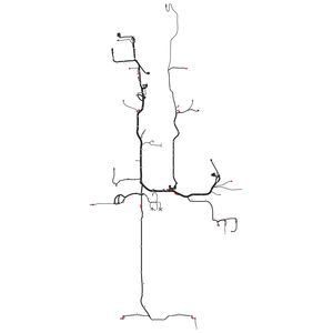 Жгут проводов, Wiring Harness, Chassis AKK32787