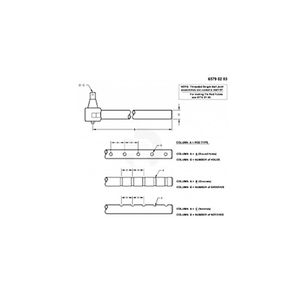 Узел попер. рулевой тяги, End Tie Rod Outer AR51584
