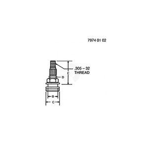 Шток вентиля шины, Stem, Tire Valve AT25226