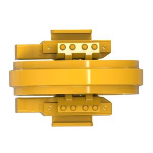 Натяжное колесо трака, 750j Idler With Brackets AT304377
