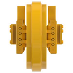 Натяжное колесо трака, 850j Idler With Brackets AT305808
