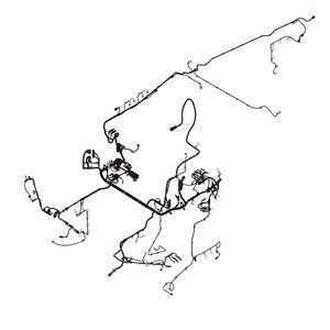 Жгут проводов, Wiring Harness, Main Harness Front, AXE46853