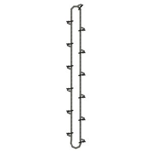 Звено цепи, Link Chain, Chain Assy, Rethresher. AXE47615