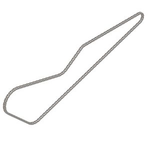 Цепь катка, Roller Chain, 400bu, 3.8bu/sec AXE79735