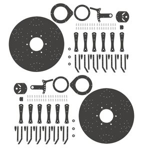 Комплект мотовила, Reel Kit, Flip Over Eccentric Reel BXE10760