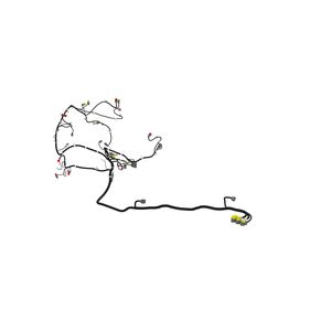 Комплект колец поршня, Wiring Harness, Remote Ecu, Engine, DZ10705