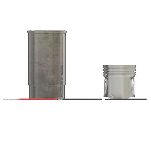 Комплект поршня-гильзы, Piston-liner Kit, It4 4045/6068 DZ109764