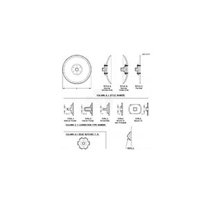 Нож, Blade & Case Assy Dbl Disk Lh Rv KK255M