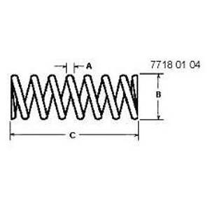Пружина сжатия, Compression Spring, Spring, Compres N203041 Пружина сжатия, Compression Spring, Spring, Compres N203041