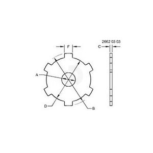 Дисковое орудие, Disk, Separator R271542