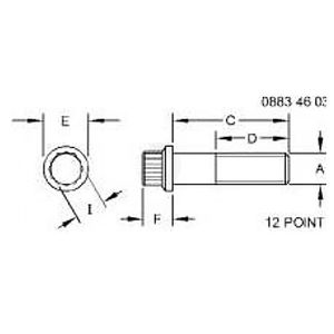 Винт, Screw, Connecting Rod, Vis De Biell R501124